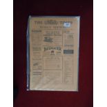 EPHEMERA - Six issues of the weekly edition of The Times. Dated October/November 1939. Numbers