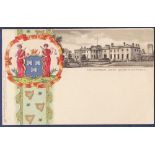 Dublin  Tucks Heraldic Series 912.  Showing 'The Viceregal Lodge (Queen's Entrance)'.  U/B.