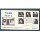 Great Britain - 1985 (8 Oct)  Films Brian Reeve Special handstamp on Brian Reeve Official F.D.C.