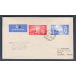 Great Britain - 1948 (10 May)  Channel Islands Liberation with C.D.s handstamp on semi illustrated