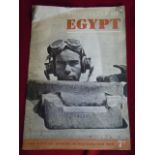 The Battle of Egypt - The Official Record in Pictures and Maps, WWII Period booklet describing the