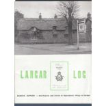 Langar Log Volume V Number II November 1956, published by 30 AMB RCAF, Langat, Notts. Good