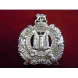 A Kings Own Scottish Borderers Regt Cap Badge, Stay bright with a Qc.