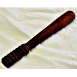 A Police Truncheon, made from pine with no makers mark. Good