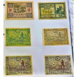 German Notgeld Collection  Including wide range of many smaller notes, some scarce (140 approx).