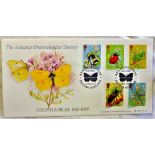 Great Britain - 1985 (12 Mar) Insects  A.G.Bradbury LFDC No. 40 official FDC with AES Golden Jubilee