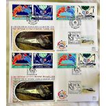 Great Britain - 1994 (3 May) Channel Tunnel Issues  (British & French) on Benham FDC's and