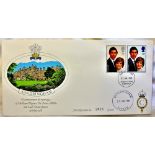 Great Britain - 1981 (22 Jul) Royal Wedding Centenary  Kings Lynn FDC on Sandringham special FDC