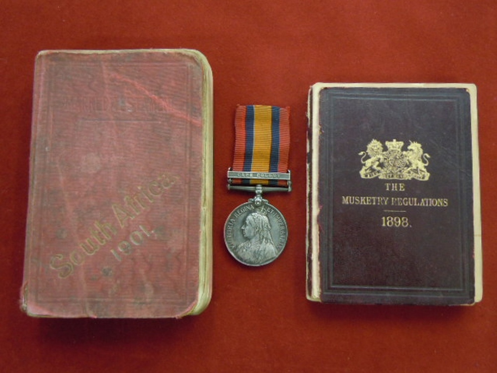 Queens South Africa Medal With Cape Colony Clasp, named to a 65497 GNR. H.W. Knight RFA. Comes