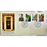 Great Britain - 1985 (30 Jul) Royal Mail  LFDC No. 43 Official FDC with Number 10 Downing Street