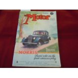 The Motor Annual New Car and Equipment Number, April 25, 1939. The Morris Series III Fourteen -