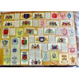 Heraldry Collection Formed in 1920/1930. A fine and colourful album with many items (1000's)