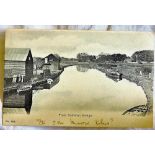 Norfolk - Coltishall  View of the river from the bridge, P/U 1905.