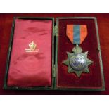 Imperial Service Order to a Gentleman, George V pattern of which there was only 909 issued. Named to