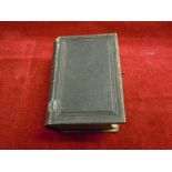 Victorian Small Leather Bound Bible Named to J.W. Waring April 15th, 1880