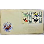 Great Britain - 1966 (8 Aug) Birds  FDI on Philart illustrated Cover, p/a.