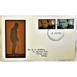 Great Britain - 1965 (8 Jul) Churchill  ord Bladon Oxford FDI on illustrated FDC.  Churchill was