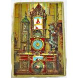 Germany Strasburg Mechanical Cathedral Card. Pub. Luib.
