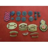 WWII Hants Red Cross Badges, Buttons, Mobile VAD Badges etc.
