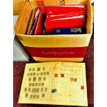 Glory Box Consisting of Old Time Richard sent stamp album for world issues 1850-1890 - no stamps 3