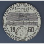 1960 24 March (Quarterly) Morris Reg. No. EFY 660. Licensed by Hampshire CC-Licence No. M2567925.