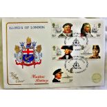 Great Britain - 1982 (16 Jun) Maritime  With Maritime Heritage special handstamp with Lloyds of