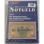 Deutsches Notgeld Band 4: Die Notgeldschenie der Deutschen Inflation. Good catalogue in original