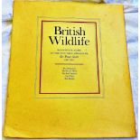 British Wildlife, with descriptive notes on the animals by Sir Peter Scott. Contains five