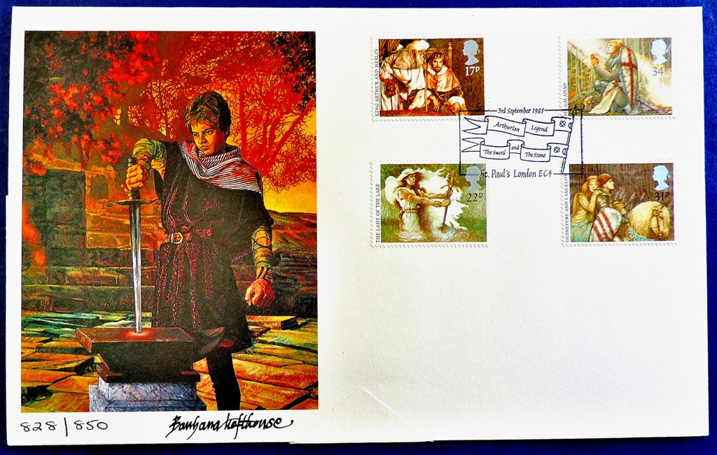 GB 1985 3rd Sept Legends fine arts official signed first day cover U/A cat £40