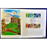 GB 1986 21st Apr Queen's 60th Birthday fine arts official signed first day cover L/A