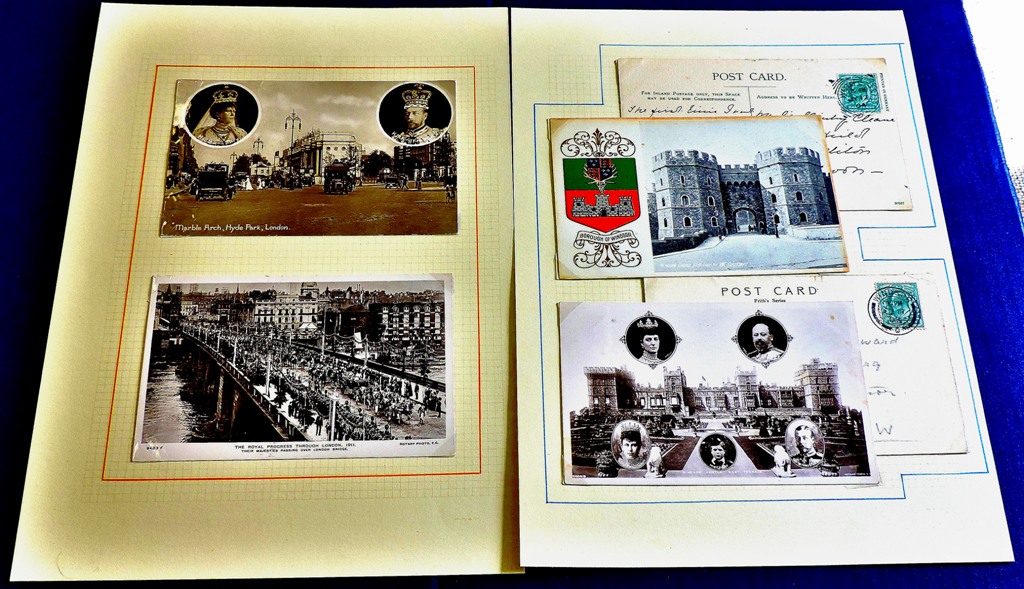 Royalty - 1902-1911 (6)  Range including Windsor Castle, Royal Family, Hyde Park.  (RP vintage