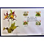 GB 1986 20th May Nature fine arts official signed first day cover L/A Cat £25