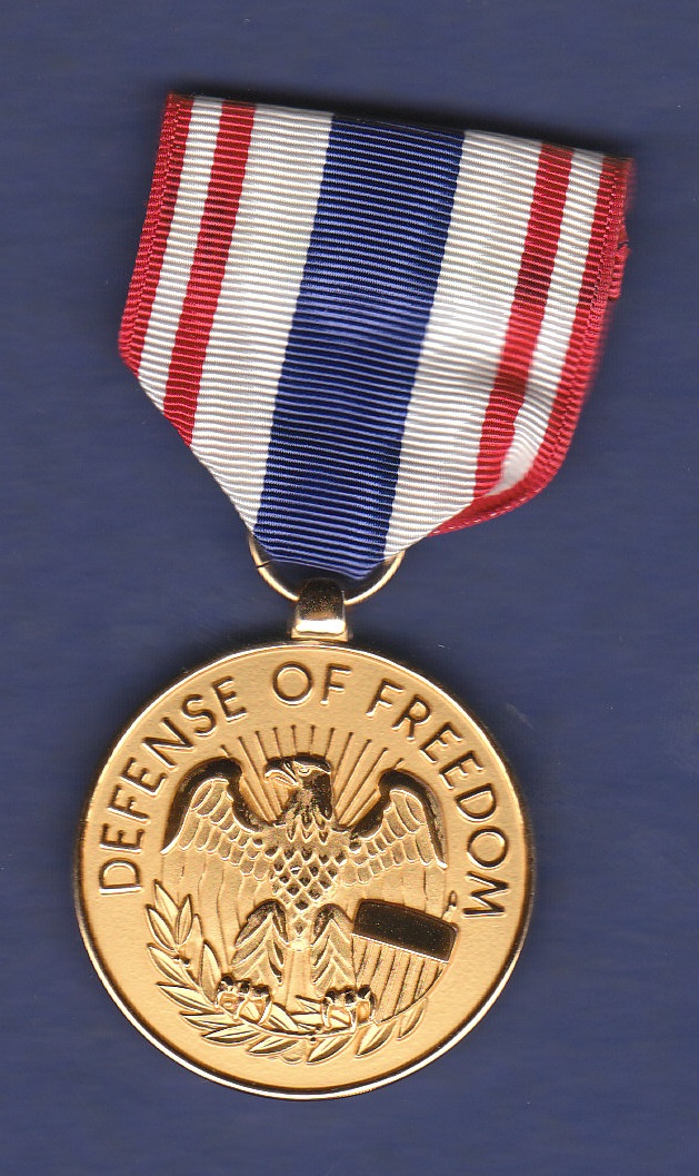 American Defence For Freedom medal