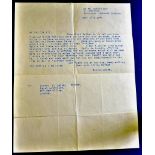 Jersey -1940 (18 Sep)  Typed letter from Nellie Smith, St. Martins, Guernsey to Gunner F.Smith