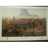 The Battle of Isandhlwana' - A magnificent large Print. January 22nd 1879, Zulu War Battle, one of