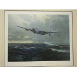 The Shackleton' - End of an Era'. Signed limited edition print by Gerald Coulson. 3'6'' x 3',