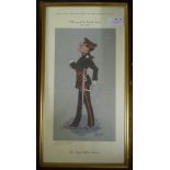 Officers of the British Army - "The Royal Welch Fusiliers". Limited edition framed print. Signed and