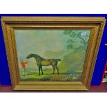 A Well Framed Print of The Painting:- "Scape Flood" by George Stubbs