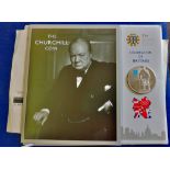 Great Britain - 2010 £5 Crown Proof  Churchill Crown 'Celebration of Britain Ref S4945.  Royal
