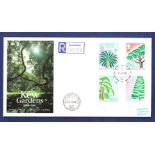 Great Britain - 1990 (5 Jun)  Kew Gardens illustrated First Day Cover with Ash C.D.s  p/a.