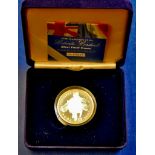 Great Britain - 2004 Crown Entente Cordiale Silver Proof  Piedfort Crown, Ref S4558.  Royal Mint box