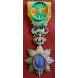 French Order of the Dragon of Annam Commander - Founded on 14 March 1886 at the Imperial city of Hue