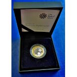 Great Britain - 2010 £2 Coin Silver Proof Piedfort  Florence Nightingale Ref S4587.  Royal Mint