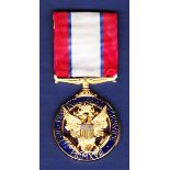 USA Army Distinguished Service Military Medal, 1960's - 1970'd issue. A clean example of this scarce