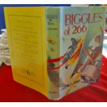 Biggles of 266 first edition hardback illustrated dust cover