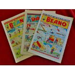 Comics - Dandy & Beano Dandy (No. 475 Dec 30 1950); Beano (No. 624 Jul 3 1954); Beano (No. 679 23