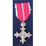 Order of the British Empire (2nd) type for Military service in silver and in excellent condition.