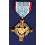 USA American Air Force Cross, a nice early example of this scarce medal.  GVF