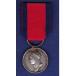 Waterloo Medal 1815, named to Henry Hilderbrand 1st Reg, Light Dragoons, K.G.L. Approximately very