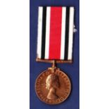 British Special Constabulary (EIIR) Long Service and Good Conduct medal, named to Alfred Martin.